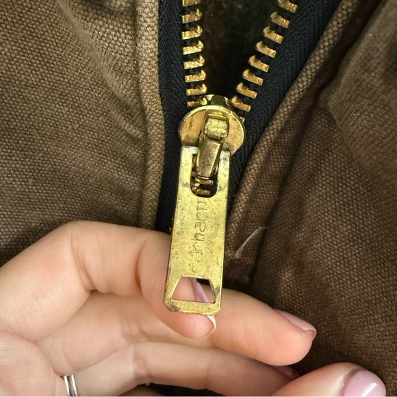 Vintage Carhartt Barn Coat – Brown Duck Canvas, Corduroy Collar, 3XL (CB2582) - Picture 16 of 16